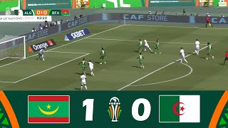 Mauritanie contre Algérie 10  Coupe dAfrique des Nations  Résumé du Match [upl. by Nifares]