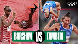 Mutaz Essa Barshim 🆚 Gianmarco Tamberi  Headtohead [upl. by Yennek527]