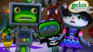 Gecko’s Halloween Rescue 🎃  Geckos Garage 🚚  Cartoons For Kids  Toddler Fun Learning [upl. by Anih282]