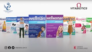 Cinsiyete Özel Multivitamin Desteği  Vitabiotics [upl. by Tnemelc]