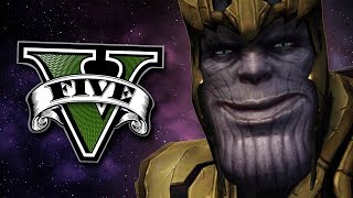 GTA 5 Mod  THANOS MAU ANJING [upl. by Eissirk265]