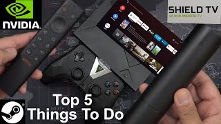 2019 NVIDIA SHIELD TV  TV Pro Top 5 Things To Do When You Get It Tips And Tricks Android TV [upl. by Catie]