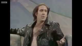 Nicolas Cage Interview on Wogan 1990 [upl. by Akinom814]