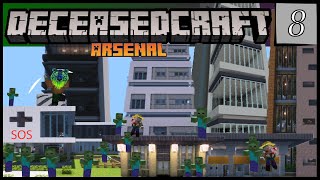 GamePlay  DeceasedCraft  Stuck Between Buildings [upl. by Dlanger875]