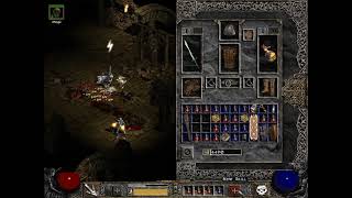 Diablo 2  Killing Radament boss as Necromancer [upl. by Alaikim]