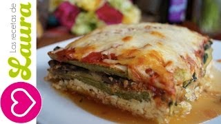 Lasaña de Calabacitas ♥ Zuchinni Lasagna Recipe [upl. by Greenebaum]