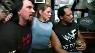 Farooq amp Bradshaw get called out by city locals in a bar  WWF RAW is WAR 11081999 [upl. by Stier]