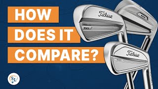 Titleist T150 New v T100S Old v T200 New  Titleist Iron Comparison [upl. by Alebasi]