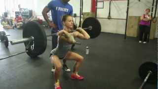 Crossfit Thruster Demo [upl. by Akemrehs]