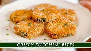 You´ve Never had Zucchini Like this  Crispy Zucchini Bites [upl. by Towill347]