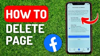 How to Delete Page on Facebook  Full Guide [upl. by Novahs]