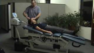 cervical mechanical traction [upl. by Irod]