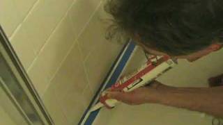 How To Caulk  How To Caulk A Shower [upl. by Emanuele]