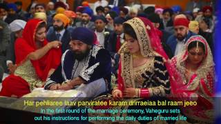 H Singh Khalsa  Anand Karaj HD Trailer [upl. by Aihsile]