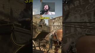 NPC tarado travou o trânsito no Red Dead Redemption 2 🤣 rdr2 reddeadredemption2 rdr shorts fyp [upl. by Eniamert]