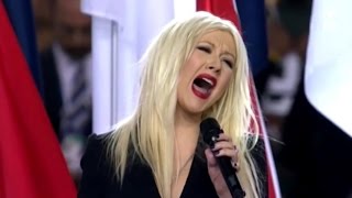 Top 10 American National Anthem Performance Fails [upl. by Cheria43]