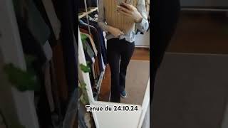 Tenue du télétravail youtubecreatorcommunity ootd resetday haul humour [upl. by Damalus264]