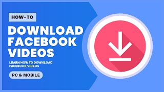 How to Download Facebook Videos PC amp Mobile [upl. by Colville504]