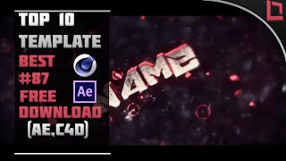 BEST Top 10 Intro Template 87 C4DAE  Free Download [upl. by Nets677]