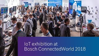 Best of IoT exhibition at Bosch ConnectedWorld 2018 [upl. by Chute776]