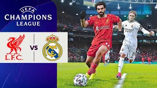 Liverpool vs Real Madrid  UEFA Champions League CLASH  EFOOTBALL [upl. by Rasecoiluj]