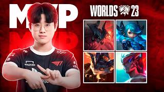 Everything ZEUS did at WORLDS 2023  FIRST Finals MVP 🏆 Highlights [upl. by Enovad380]