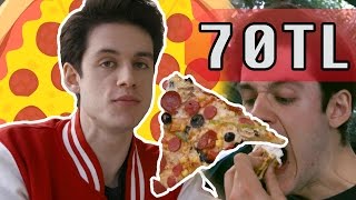 3TL Pizza vs 70TL Pizza SonradanGorme [upl. by Osgood]