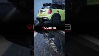 Mini JCW F56 LCI 2 Performance Exhaust Sound  Venom Cat Back Exhaust by Cobra Sport Exhausts [upl. by Ludlow]