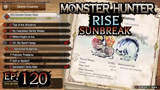 Monster Hunter Rise LP  Part 120  Anjanath and Tobi Kadachi [upl. by Ordnagela243]