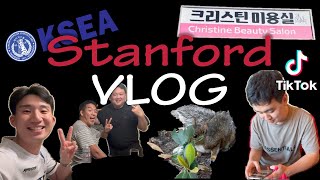 🇺🇸 Stanford Postdoc vlog  스탠포드 포닥  미국에서 머리 자르기  틱톡커tiktok 만나기  Whiskey party🥃 [upl. by Roxine10]