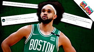 Celtics Fans Are BASHING Derrick White [upl. by Charil]