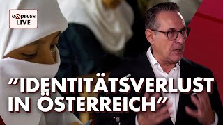 HC Strache ‘Wien verliert seine Identität – Zuwanderung ohne Integration‘ [upl. by Nylirek]