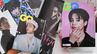 예술작품 같은 방탄소년단 보그 GQ 매거진 세트 리뷰 BTS VOGUE GQ magazine review [upl. by Daiz]