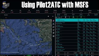 MSFS 2020  HOW TO Use Pilot2ATC with Microsoft Flight Simulator 2020 [upl. by Aioj867]