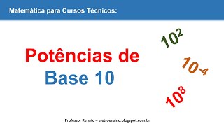 Potências de base 10  Aprenda com Exemplos Resolvidos [upl. by Ddene443]