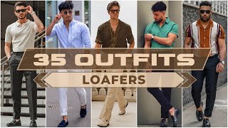 35 Loafer Outfit Ideas for Men  Summer 2023 Style [upl. by Crosby]