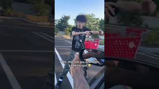 POV That One Guy Who Holds Parking Spots😂shorts funny trend trending viral comedy [upl. by Nahtaneoj]