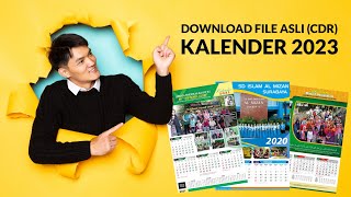 Kalender 2023 Lengkap Hijriyah dan Jawa 💝 Gratis File CDR 💝 [upl. by Eiuqcaj]