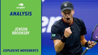 Jenson Brooksbys AroundTheNet Winner  Explosive Movements Analysis  US Open [upl. by Mayhew]