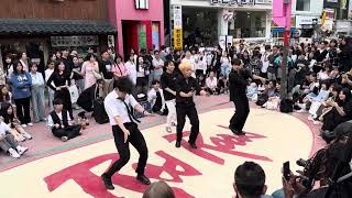 HONGDAE KPOP BUSKING  Ateez Bouncy KHot Chilli Peppers [upl. by Brynn]