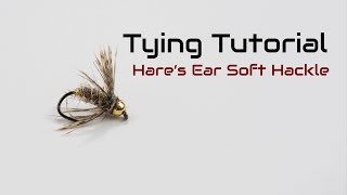 Bead Head Soft Hackle Hares Ear Tutorial [upl. by Argela976]