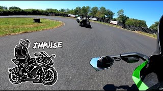 LindauRing Track Day II  Kawasaki Zx10R Crash [upl. by Allecsirp]