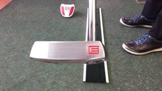 EVNROLL Putters  Velvet Putting Board Demonstration [upl. by Airet]