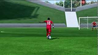 Fifa 13  Trivela Schuss Tutorial  Außenristschuss  quotQuaresma Schussquot  PatrickHDxGaming [upl. by Hallerson]