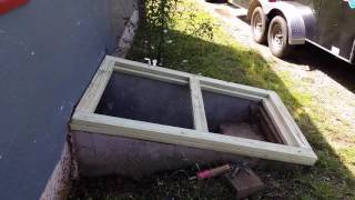 Cellar or Basement Door Replacement [upl. by Htevi945]