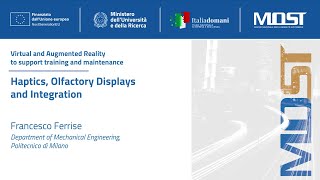 Haptics Olfactory Displays and integration Francesco Ferrise [upl. by Oag61]