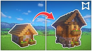 ► How To Transform The Map Maker’s Cartographer Village House In Minecraft  Survival Build [upl. by Auhso]