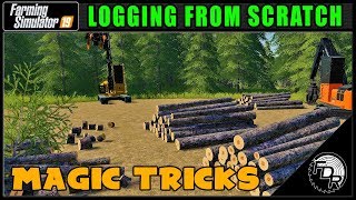 Some Processing Tips amp Tricks  Logging From Scratch 116  Farming Simulator 2019  FDR Logging [upl. by Sibeal]