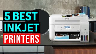 Best Inkjet Printers 2024  Top 5 Best Inkjet Printer Buying Guide [upl. by Amalburga530]