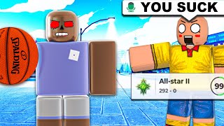 ROBLOX Hoopz Kids TRASH Talk amp Get DEMOLISHED [upl. by Atal]